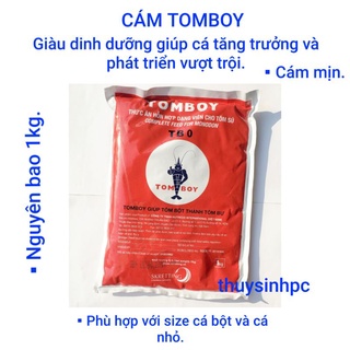 1kg Cám Tomboy Tb0 chứa dinh dưỡng cao giúp cá phát triển vượt trội