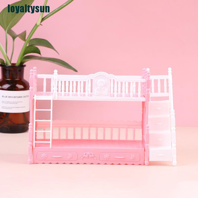 Mô Hình Giường Ngủ Trang Trí Nhà Búp Bê Phong Cách Châu Âu