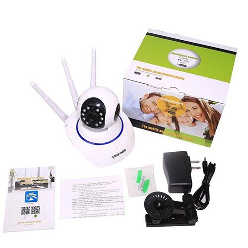 Camera IP Wifi Yoosee 3 Râu 2.0M FullHD 1080P/ 1.0M HD 720P 11 đèn hồng ngoại đàm thoại 2 chiều