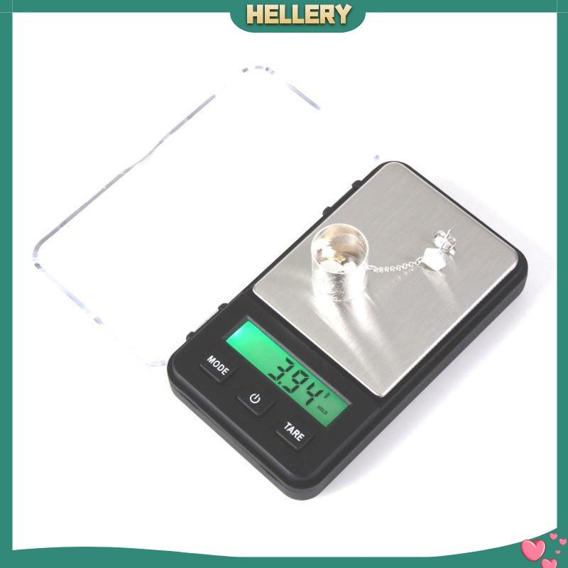 Cân Điện Tử Mini Bỏ Túi Màu Vàng / Bạc 0.01g Tiện Dụng