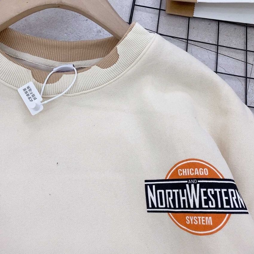 Áo hoodie form rộng NorthWestern 10011, áo sweater dày nhiều màu Unisex nam nữ Ulzzang Fmstyle Saigon 21HU10P51403 | BigBuy360 - bigbuy360.vn