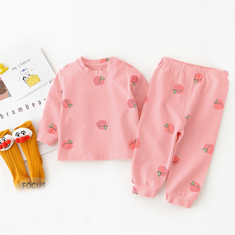 Đồ bộ quần áo dài tay cho bé mặc thu đông AM789 TTR95