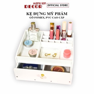 Kệ đựng mỹ phẩm mini kết hợp khay đựng son tiện dụng