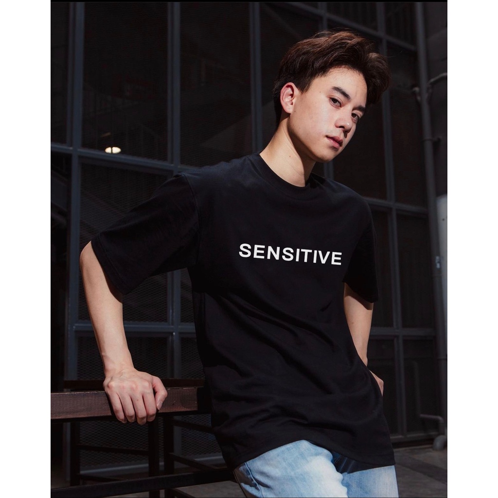 Áo Thun SENSITIVE 1SECOND Chất Liệu Cotton 100%. Kiểu Dáng Unisex Form Rộng