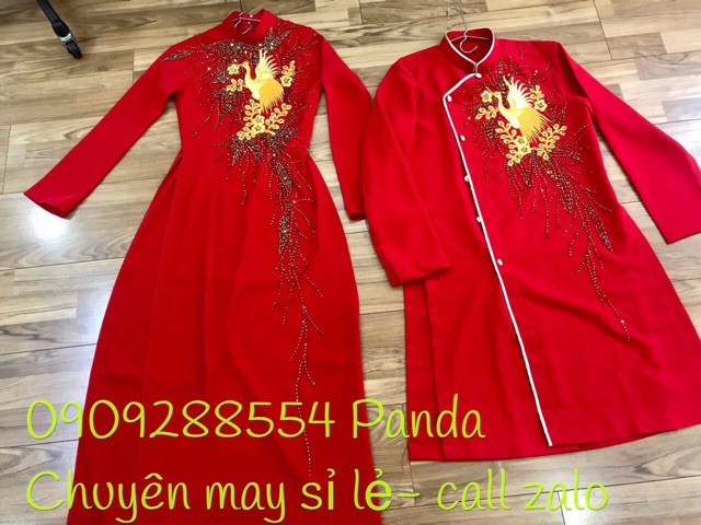Áo cặp cô dâu chú rể giúp cô dâu chú rể thêm xinh tươi, trẻ trung.