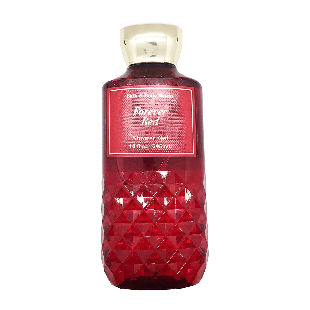 Gel tắm cao cấp authentic Bath &amp; Body Works Shower Gel Forever Red 295ml Mỹ)