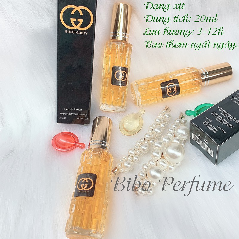 [ CỰC THƠM] NƯỚC HOA NỮ MINI 20ML NỮ TÍNH (như hình) | Thế Giới Skin Care