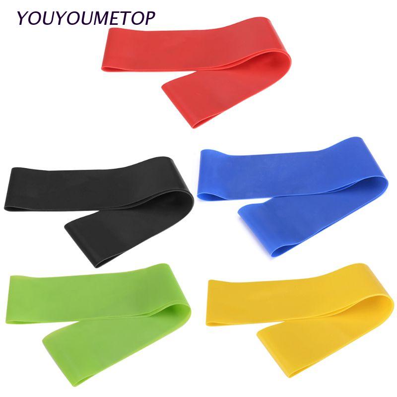 Dây đai kháng lực bằng latex co giãn dùng tập thể hình tiện lợi