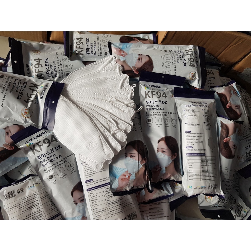 KHẨU TRANG 4D KF94 MASK   100C GIÁ CHỈ 120K, 1 THÙNG 340K 300C | BigBuy360 - bigbuy360.vn