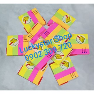 Giấy note có keo dính dùng ghi chú các việc cần làm trong văn phòng, học tập, nhỏ gọn, tiện dụng.