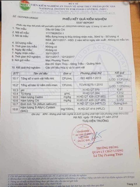 Dầu Tỏi Diệp Chi Gold | Thế Giới Skin Care