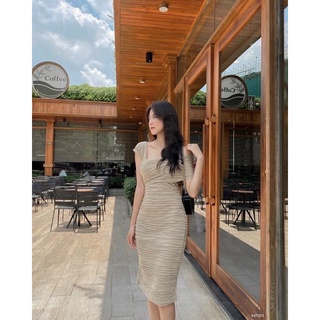 ĐẦM BODY GÂN LỆCH VAI
