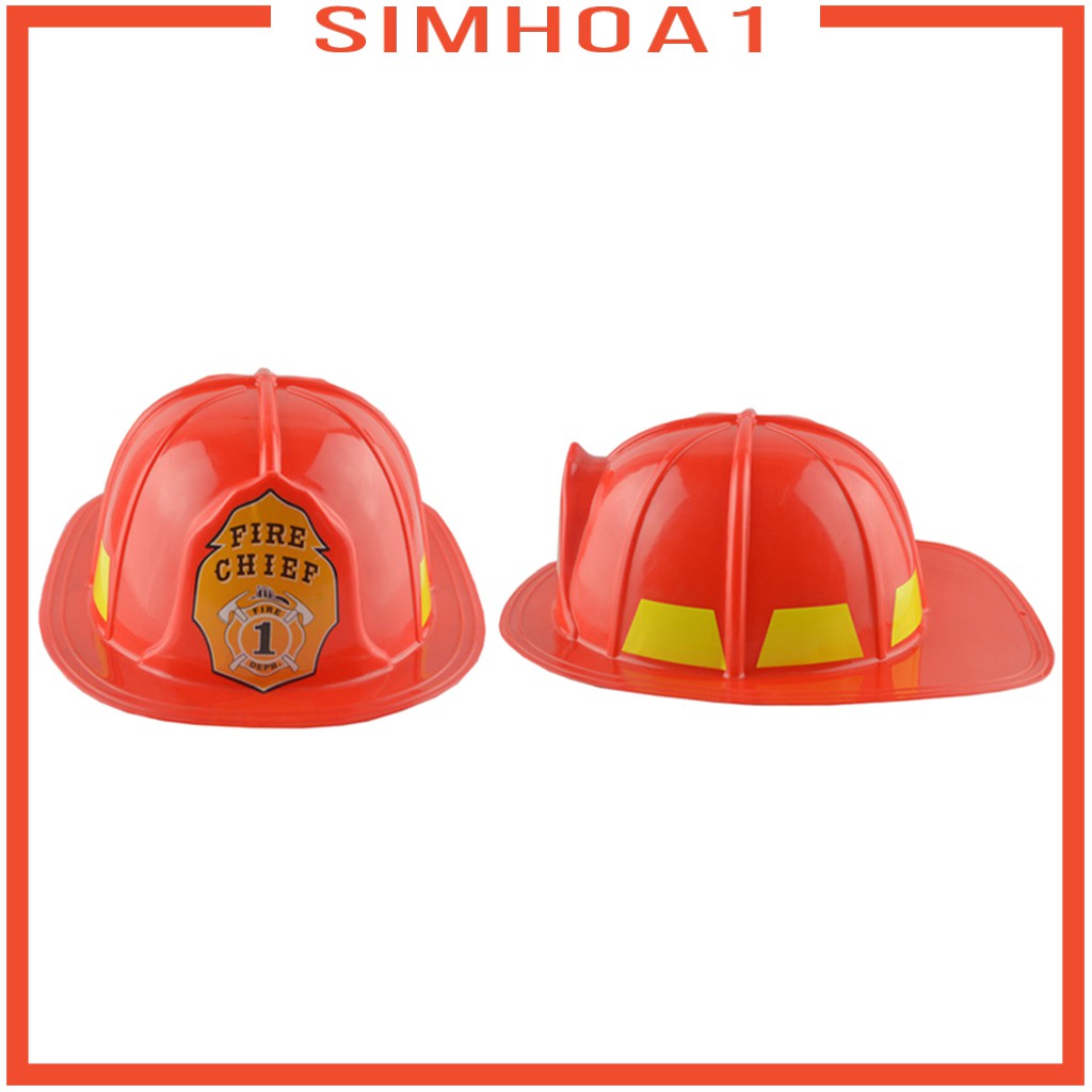 Mũ Bảo Hiểm Hóa Trang Lính Cứu Hỏa Simhoa1 Cho Bé