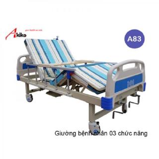Giường bệnh nhân đa chức năng 3 tay quay a83 akiko - a83 - thiết bị y tế như ý