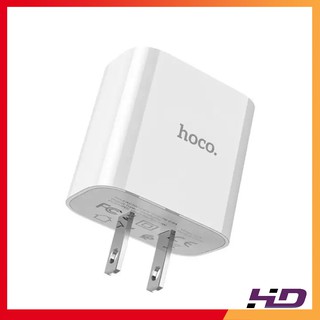 Cốc sạc nhanh pd 20w hoco c76 1 cổng usb c, sạc nhanh 3a, chân cắm chuẩn tiêu chuẩn