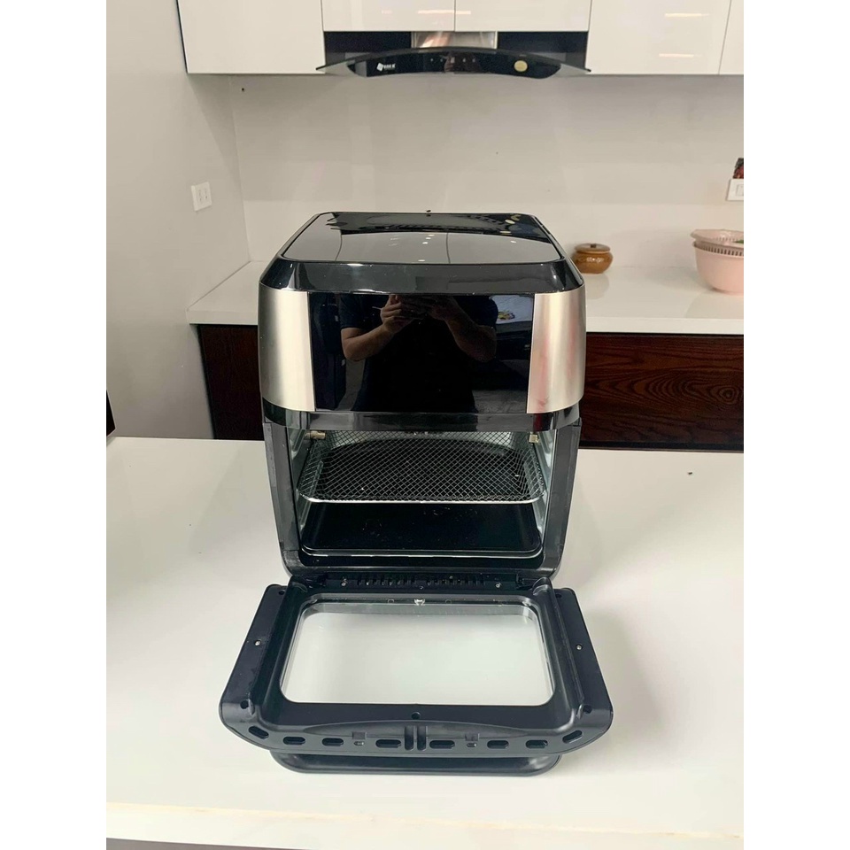 Nồi Chiên Không Dầu Nineshield 12l KB-1201 Bảo Hành 12 Tháng, Nồi Ko Dầu Nấu Cho Cả Nhà