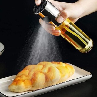 Bình Xịt Dầu Ăn Thủy Tinh, Chai Xịt Dầu Ăn Phun Sương Dùng Cho Nồi Chiên, Salad, Nướng 100ml