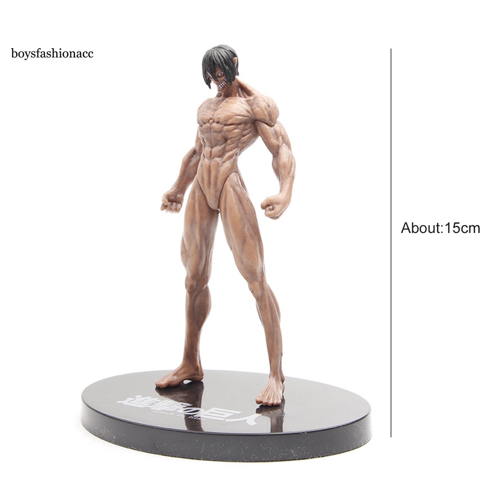 Mô hình linh hoạt thiết kế nhân vật Eren trong Attack on Titan