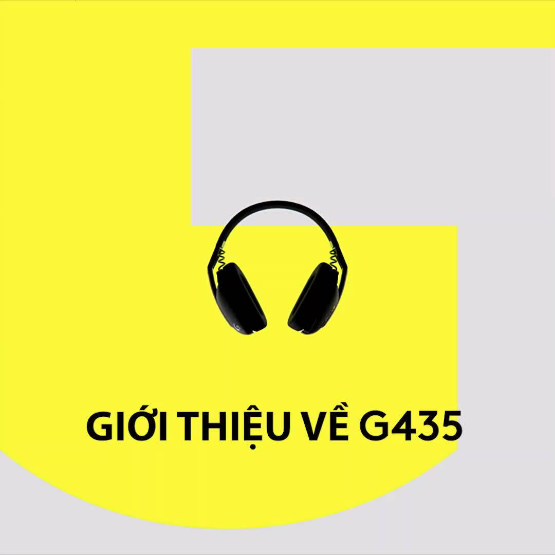 Tai nghe gaming Bluetooth và Lightspeed Logitech G435 Mic ảo tích hợp PC Mobile PS5 | BigBuy360 - bigbuy360.vn