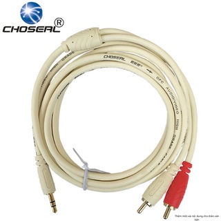 Dây loa 1ra2 cao cấp màu trăng xin dài 1,8m ,3m, 5m