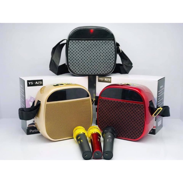 Loa Bluetooth Karaoke YS-A25 Mic Không Dây Cao Cấp - Mới Nhất Thị Trường