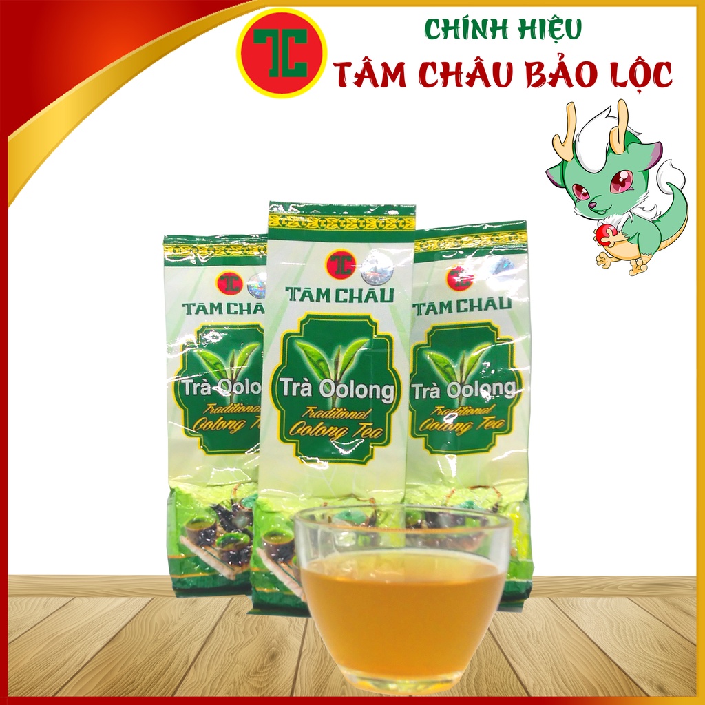 Oolong Cao Cấp Bao Nhôm 100G - Chính hiệu TÂM CHÂU BẢO LỘC