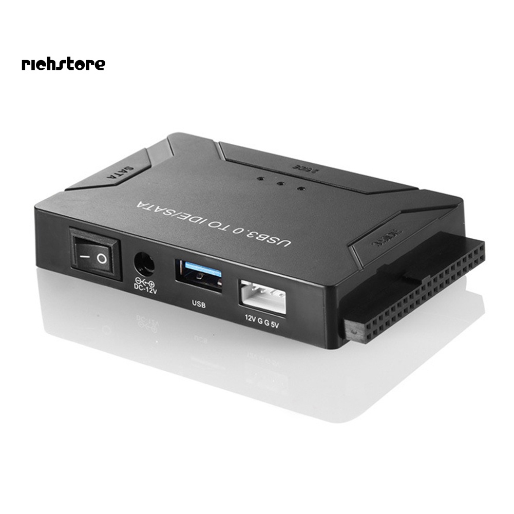 Đầu Chuyển Đổi USB 3.0 Sang SATA / IDE Đa Năng Cho Ổ Cứng 2.5 / 3.5 inch | BigBuy360 - bigbuy360.vn