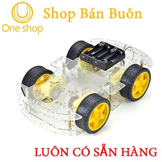 Khung Xe Robot 4 Bánh Chất Lượng