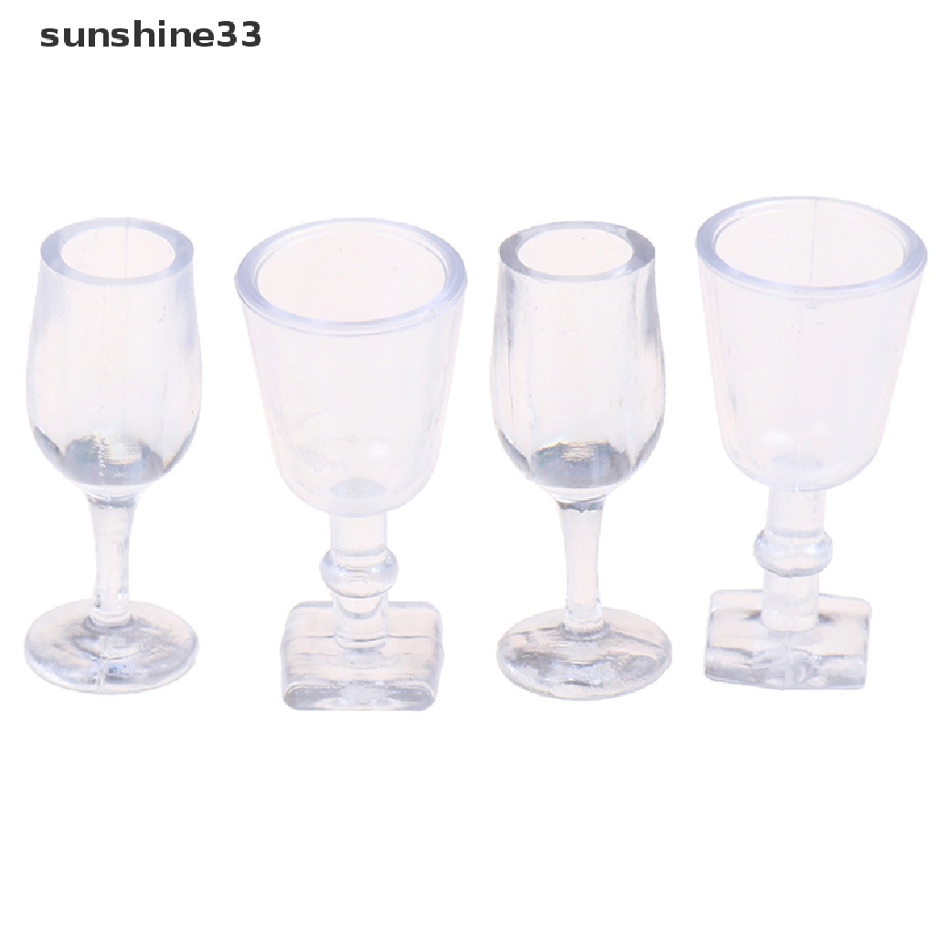 SU 1:12 Scale 4pcs/lot cup tableware set Dollhouse Miniature Toy n