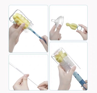 Set cọ bình sữa 5 món Aag Hàn Quốc cao cấp