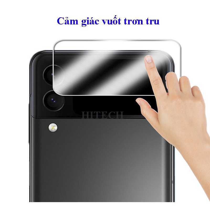 Cường Lực Bảo Vệ Camera Và Màn Hình Ngoài Samsung Galaxy Z Flip 4 / Z Flip 3 Độ Cứng 9H