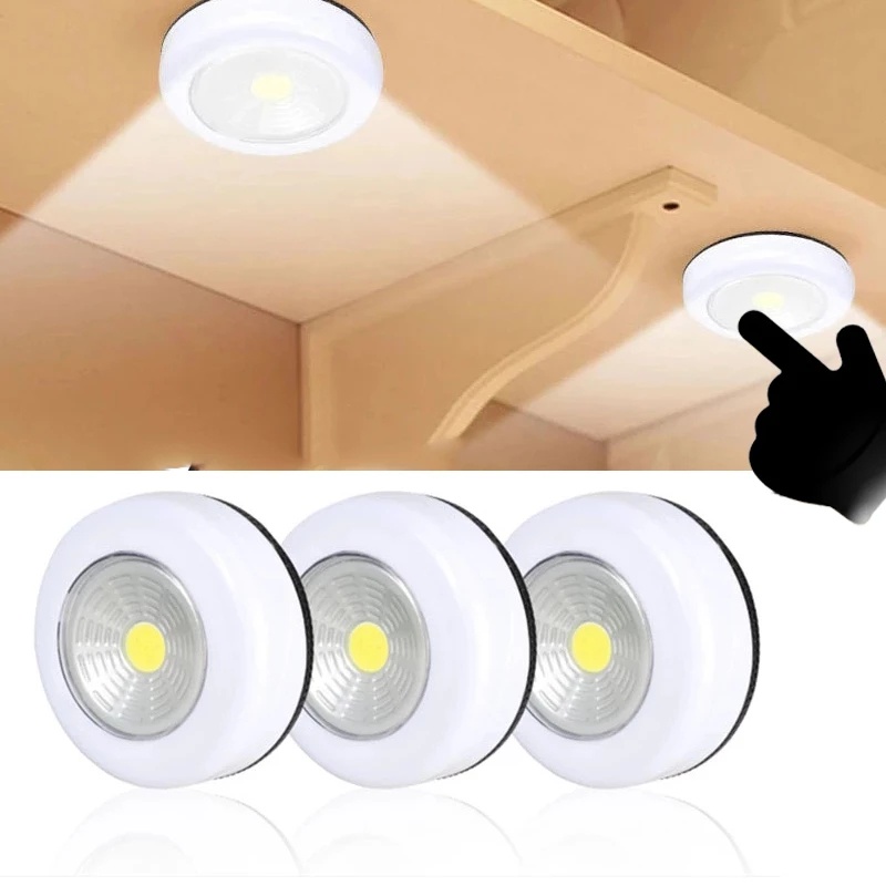 Đèn LED COB Không Dây Dán Tường / Tủ Quần Áo / Tủ Quần Áo / Phòng Ngủ / Nhà Bếp