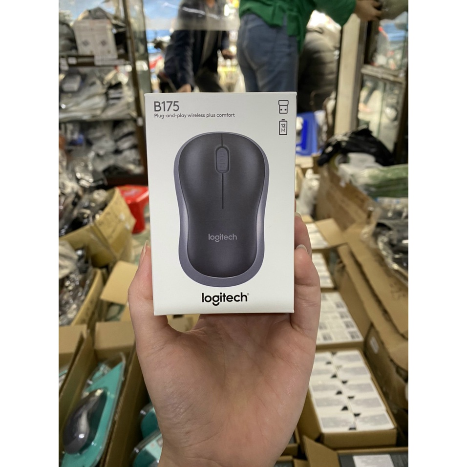 Chuột không dây LOGITECH B175 - Chính hãng bảo hành 12 tháng