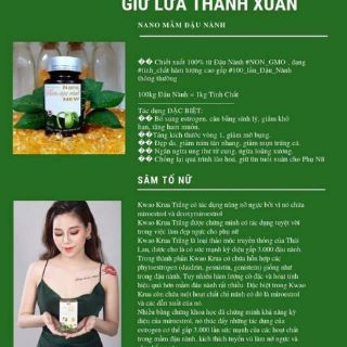 Nano Tinh Chất Mầm Đậu Nành