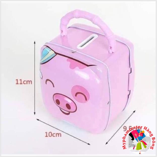 Két đựng tiền hình con heo cu te đáng yêu có khoá