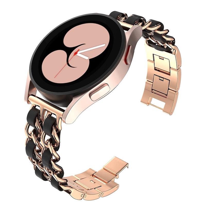 Dây Đeo Inox 20mm 22mm Cho Đồng Hồ Thông Minh Samsung Galaxy Watch 5 4 40mm 44mm 42 / 46mm active 2 Gear S3 Huawei GT2 / 3