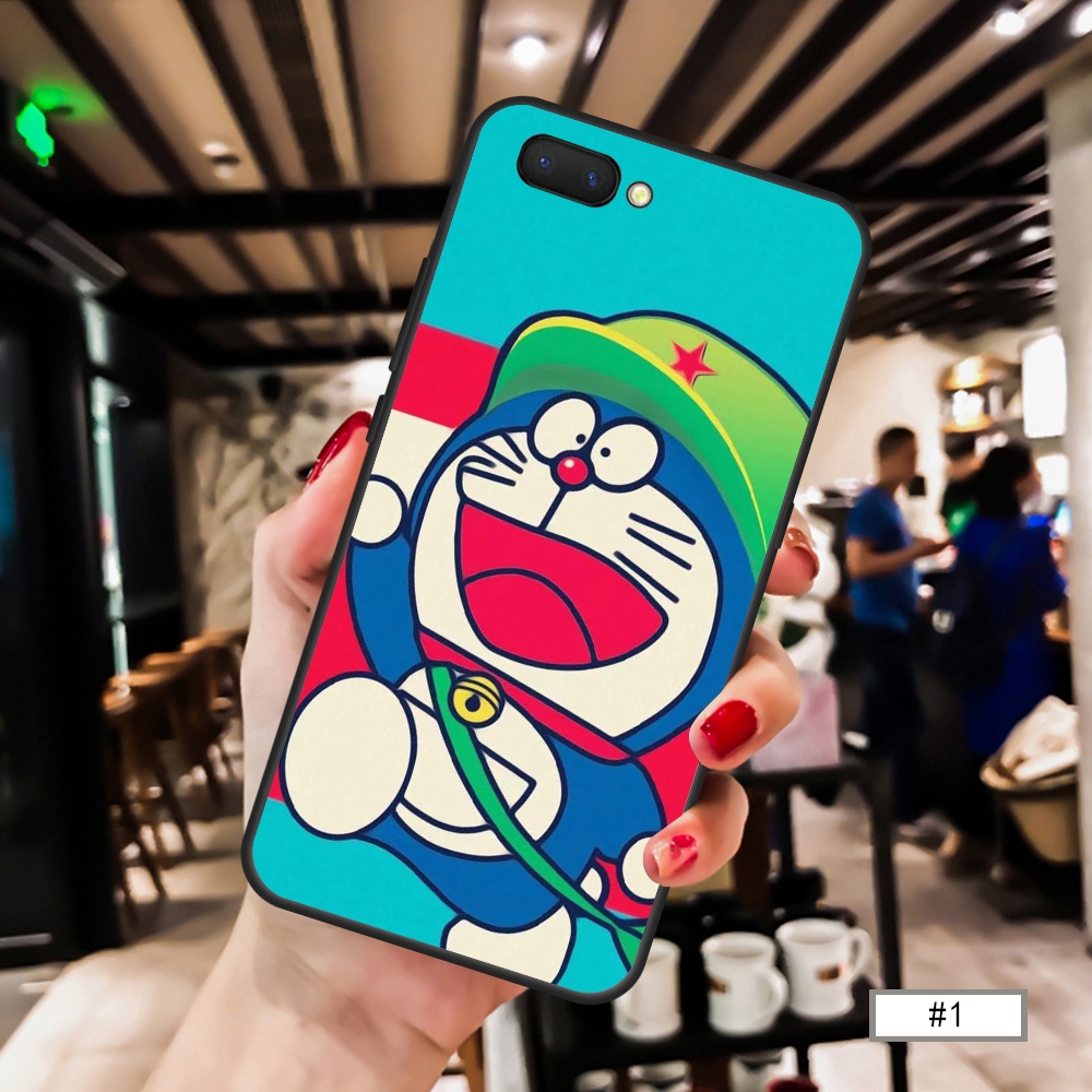Ốp điện thoại mền hình doremon cho OPPO A3S A5S A7 A83 A1K F5 F9 F7 F5 Youth F1S F11