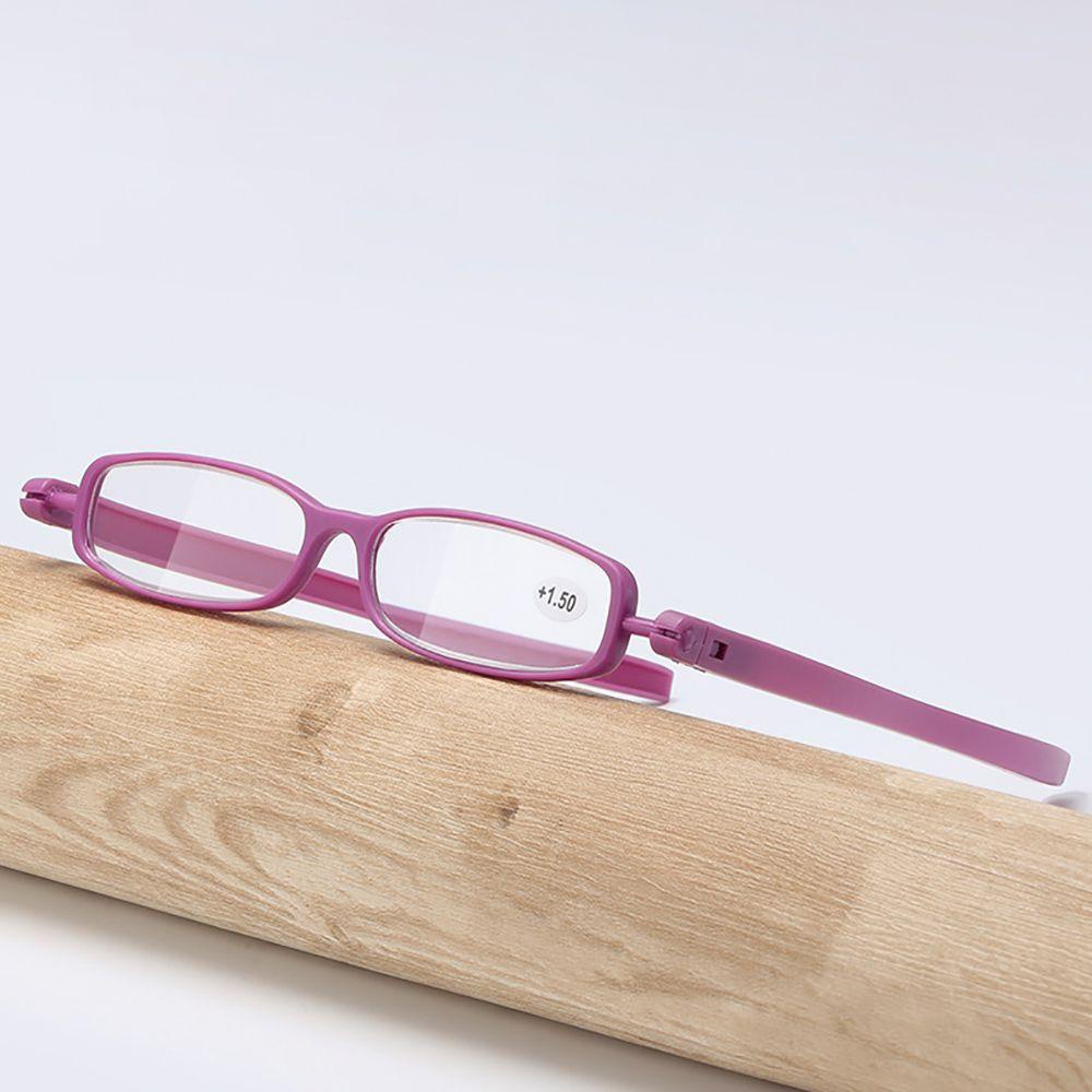 Mắt Kính Chống Bức Xạ Gọng Vuông 360 Độ Phong Cách Cổ Điển Thời Trang Cho Nữ ° Kính Đọc Sách Có Thể Xoay Được