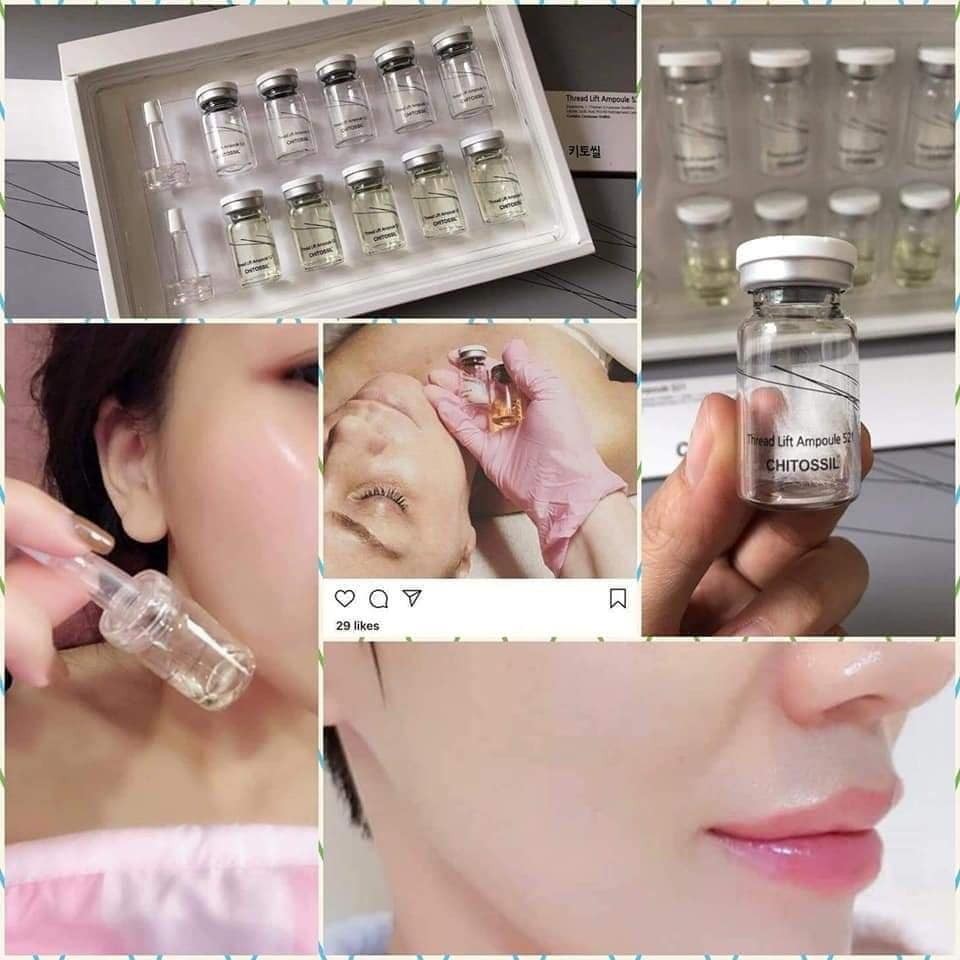 Set cấy chỉ tơ tằm thread lift ampoule 521 (serum)