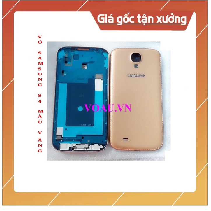 VỎ SAMSUNG S4 MÀU VÀNG