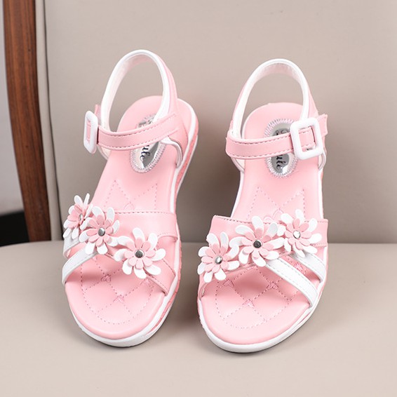 sandal bé gái size 26-36 hoa chéo xinh xắn