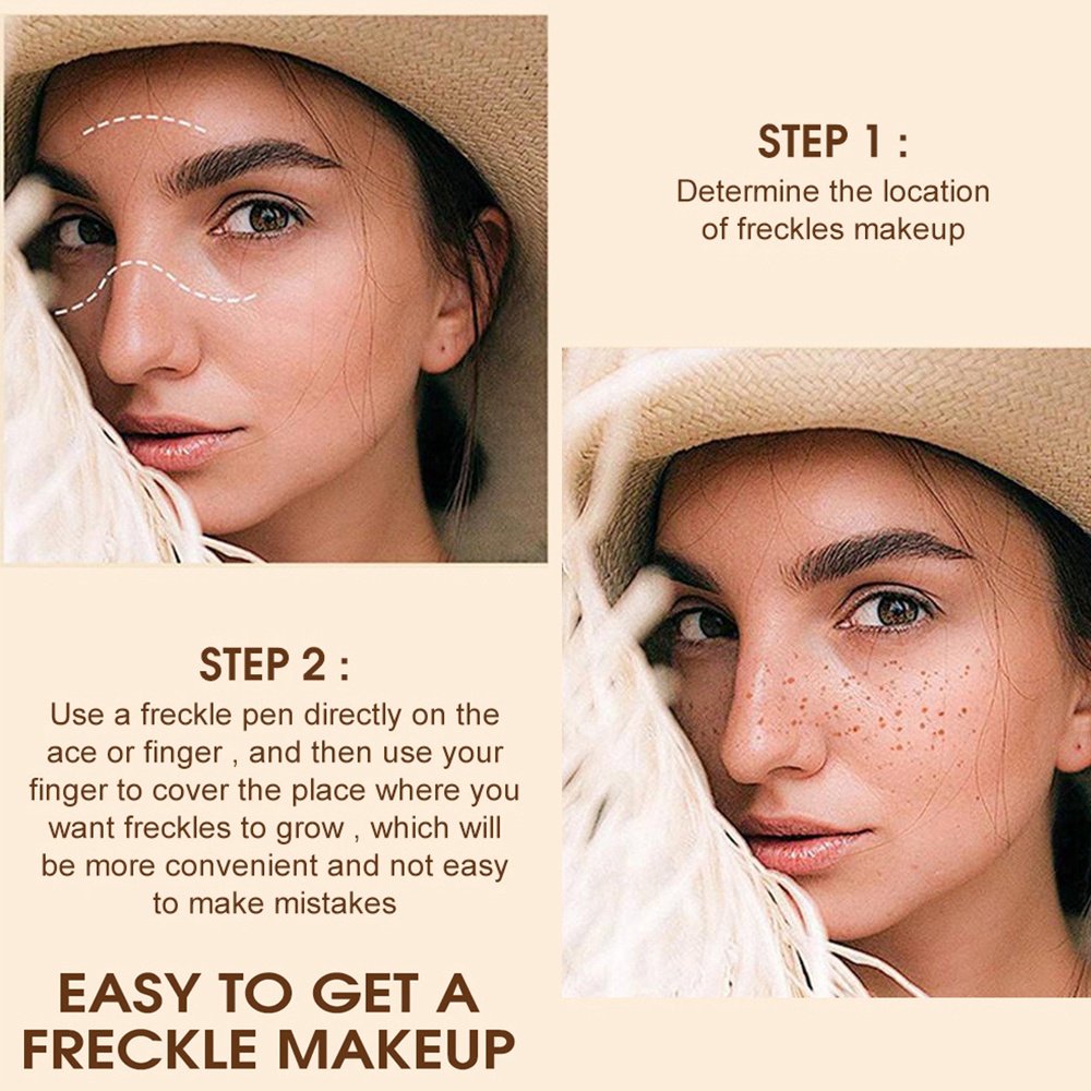 [Hàng mới về] Bút vẽ tàn nhan DIACHA thuần chay kháng mồ hôi sống động như thật trang điểm lâu trôi