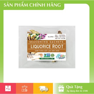Cam thảo cắt lát sấy khô 10gr – liquorice root