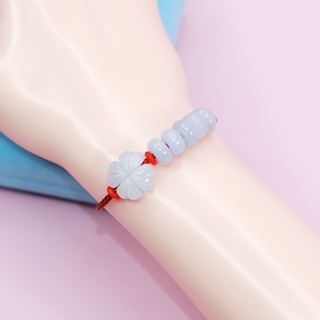 Vòng tay ngũ điếu ct b và cỏ bốn lá may mắn upcara vtbl012