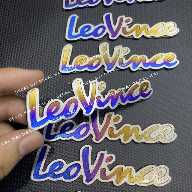 Logo dán pô và két nước VARIO AB titan