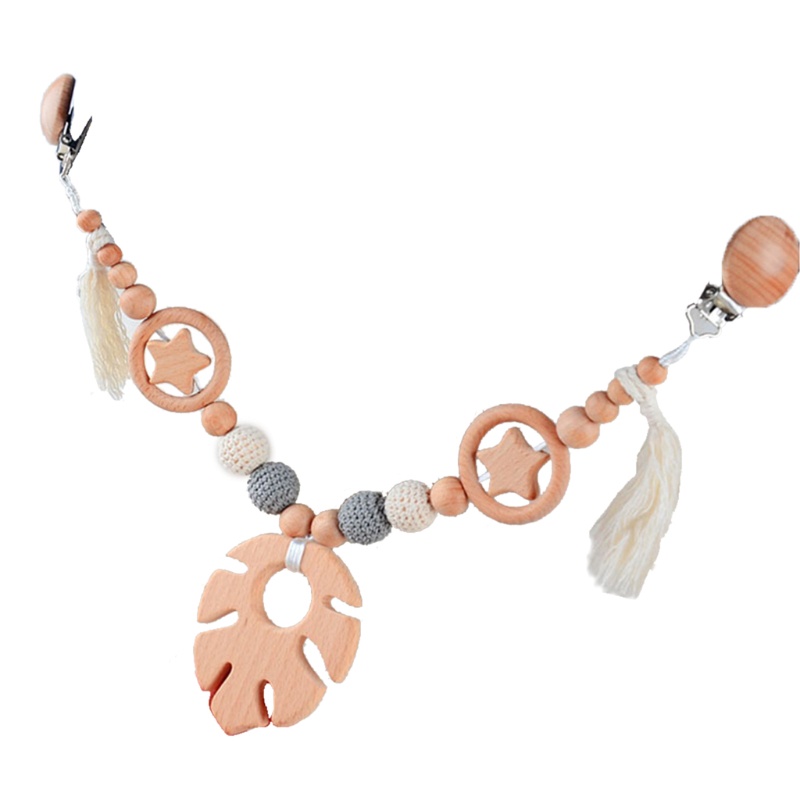 Giá Đỡ Đồ Chơi Di Động Dạng Kẹp Treo Giường Ngủ Cho Bé Tập Gym