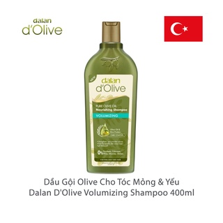 [CHÍNH HÃNG] Dầu Gội Olive Cho Tóc Mỏng & Yếu Dalan Volumizing Shampoo 400ml