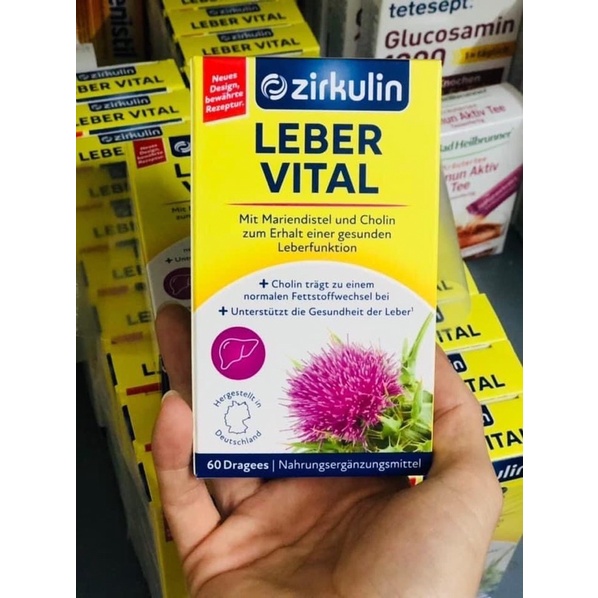 Viên zirkulin Đức hộp 60 viên