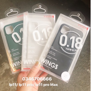 Ốp siêu mỏng XLEVEL IP11/ Ip11 pro/ Ip11 pro MAX -