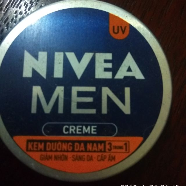 Kem trắng da nam nivea không nhờn rít không khô da da luôn sáng mịn 30ml sản xuất tại Việt Nam